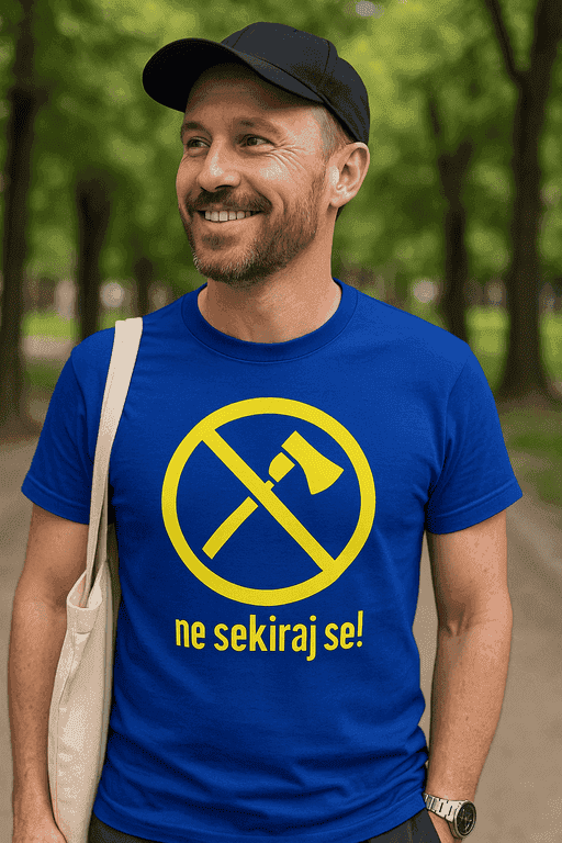 Majica za opuštene ljude - ne sekiraj se!