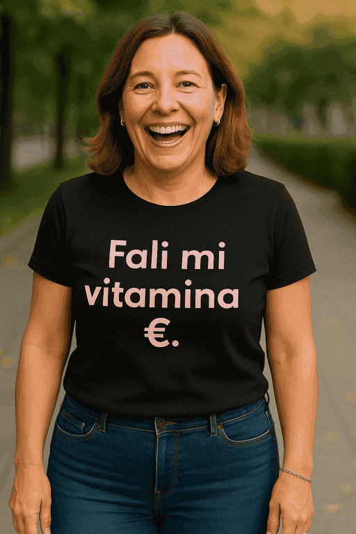 Majica za one kojima fali eura - Fali mi vitamina €.