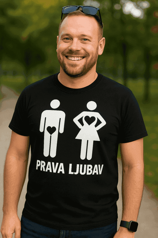 Majica za parove - PRAVA LJUBAV