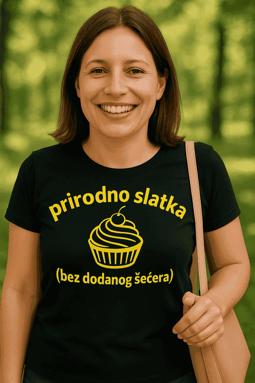 Majica za žene - prirodno slatka (bez dodanog šećera)