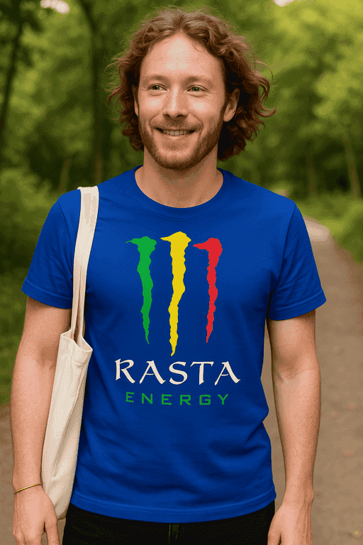 Majica za ljubitelje reggae vibre - RASTA ENERGY
