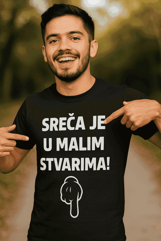 Majica sreća je u malim stvarima