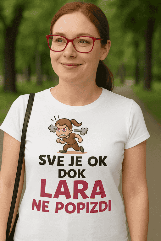 Majica sve je ok dok Lara ne popizdi