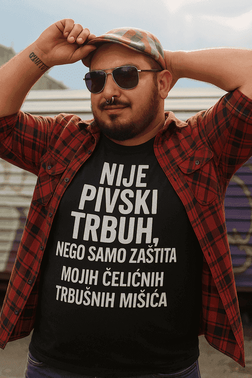 Majica nije pivski trbuh, to je zaštita čeličnih mišića