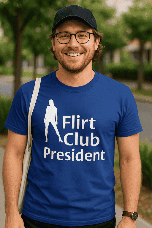 Majica za zavodnike - Flirt Club President