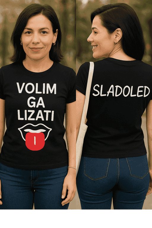 Majica volim ga lizati sladoled