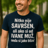 100% pamuk majica sa natpisom, idealna za ljubitelje unikatnih i modernih dizajna.
