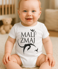 Mali zmaj dizajnerska dječja majica, otporan i udoban, savršena za mališane, od TOP-majice.hr.