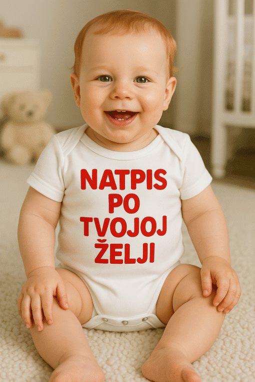 Natisni po tvojoj želji baby majica, personalizirani dječji odjevni predmeti, visokokvalitetne majice za djecu.