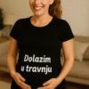 Glatki majice s porukama za trudnice i podršku zdravom trudnoći.