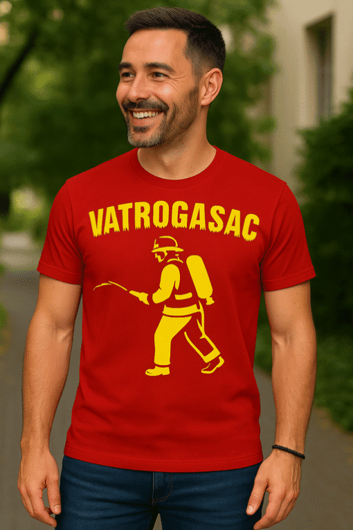 Vatrogasac majica za muškarce, vatrogassac dizajn, odjeća za zaštitu i sigurnost, optima majice.