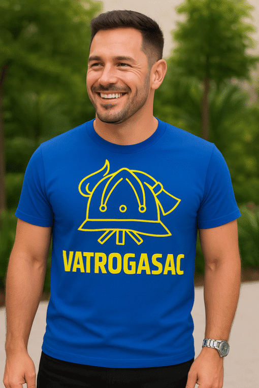 Vatrogasni majica s natpisom Vatrogasac, profesionalni odjevni predmeti za vatrogasne postrojbe.