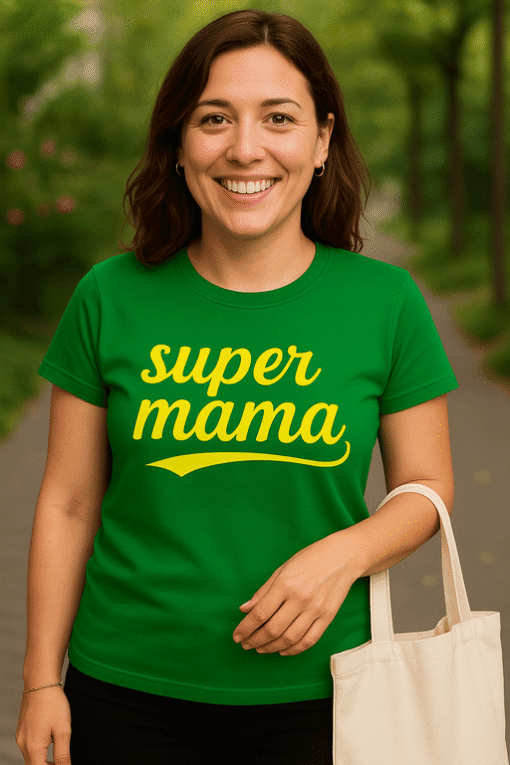 Super mama majica za roditelje optimizirano za ispis | Top-majice.hr.