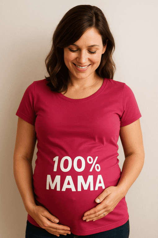 100% mama majica za trudnice, udobna i stilska.