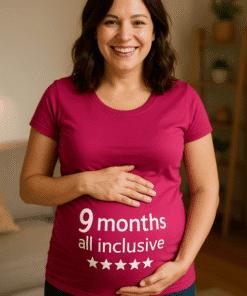 Porodica s trudnicom, majica za trudnice, najava trudnoće, mode za buduće majke, optima odjeća.