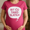 Spremni za optima majice s porukom za trudnice i majke.