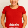 Majice za trudnice, majice za trudnice od pamuka, udobne majice za trudnice, majice za trudnice s printom, Top-majice.hr optima.