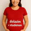 Otvorene majice s printom za trudnice, moderno i udobno od Top-majice.hr.