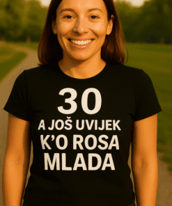 Najbolja personalizirana majica s ispisom za žene – savršena za svakodnevni stil i promociju.