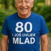 60+ godina, sportski majice, udobne i kvalitetne T-shirt majice za starije osobe.