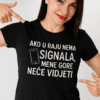 Neispravni signal Mobitela – humoristična majica za svakodnevnu nosivost.
