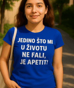 Volim majice s motivacijskim porukama za sport i svakodnevicu.