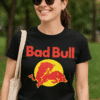 Slogan majica s logoom Bad Bull za sport i svakodnevnu casual nosivost.