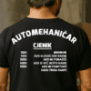 Auto mehaničar majica s humorističnim printom - idealno za poklon ili svakodnevno nošenje.