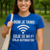 Wi-Fi T-shirt, personalizirane majice za proslavu, Top-majice.hr.