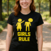 Djevojke vladaju majica, girl power, optima, uniseks, trendi, udobno, casual, za djecu i adolescente.