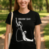 - Ženska majica s ispisom "IMAM GA!" i ilustracijom u parku.