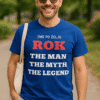 Majica s natpisom (ime po želji) the man the myth the legend