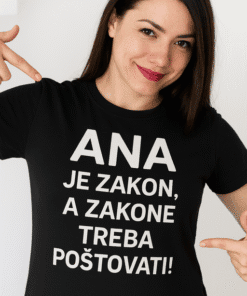 Majica s natpisom ja sam zakon!