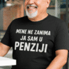 Smoking majica s natpisom, zabavan dizajn za starije i umirovljenike, kvalitetne tkanine, TOP-MAJICE.hr.