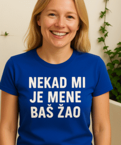 Omiljeni uniseks majica s ispisom za svaku priliku.