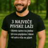 Pivski majica s humorističkim natpisom za ljubitelje piva i zabave.