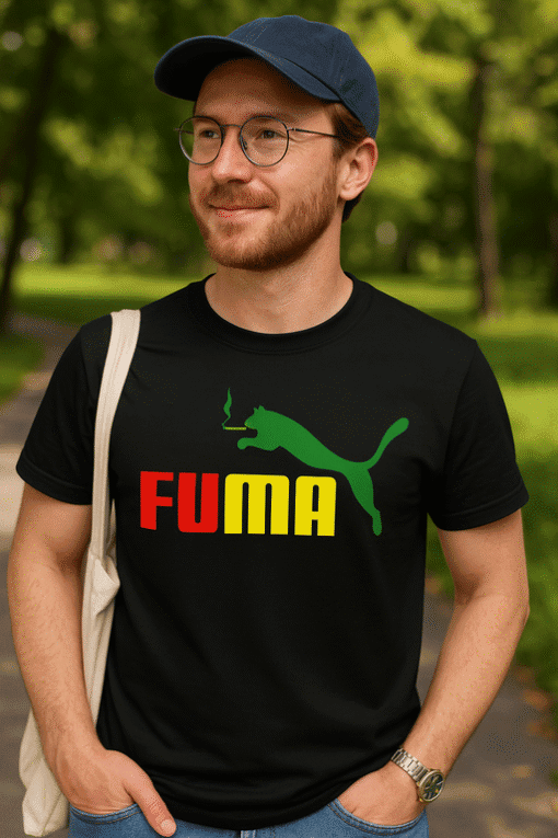 Visokokvalitetna majica s logotipom Puma i Fuma, pogodna za sportske aktivnosti i svakodnevnu uporabu.