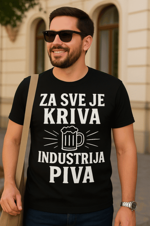 Prilagođeni majice s natpisima za optima i tržište Hrvatske.