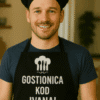 Kuhar s majicom za gostionicu, personalizirana majica, poklon za Ivana, catering, promocija | Top-majice.hr.