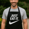 Kravata i majica Nike Just Eat It, sportski stil, outdoor, oprema za trening.