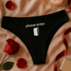 Vesma za muškarce, muški gaćice, čarobna poruka please enter, sexy donje rublje.