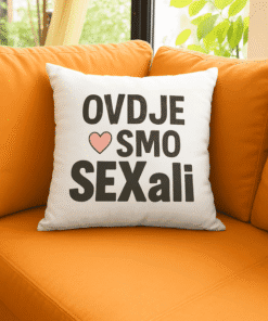 Majica s natpisom Jastuk ovdje smo sexali za parove