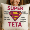 Majica za super tetu s natpisom Jastuk Super Teta