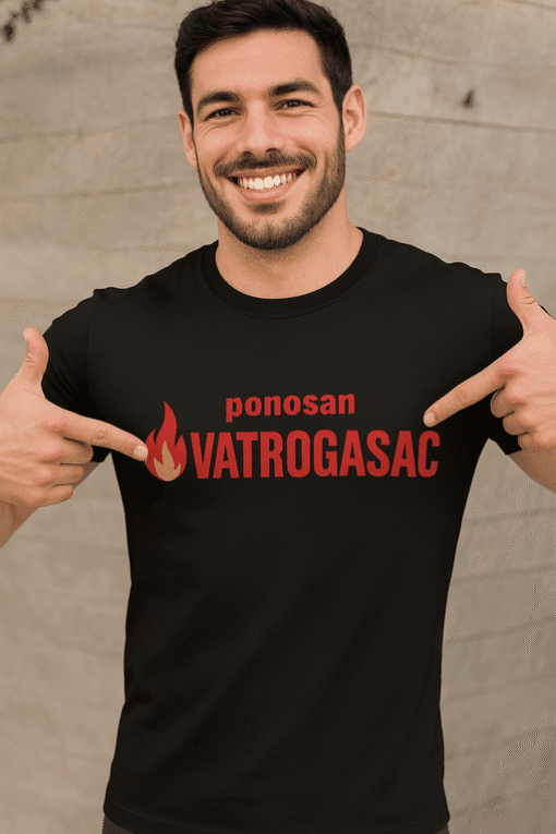 Ogrebotifa tiskana majica vatrogasac za muškarce i žene, idealna za poklon i promicanje vatrogastva.