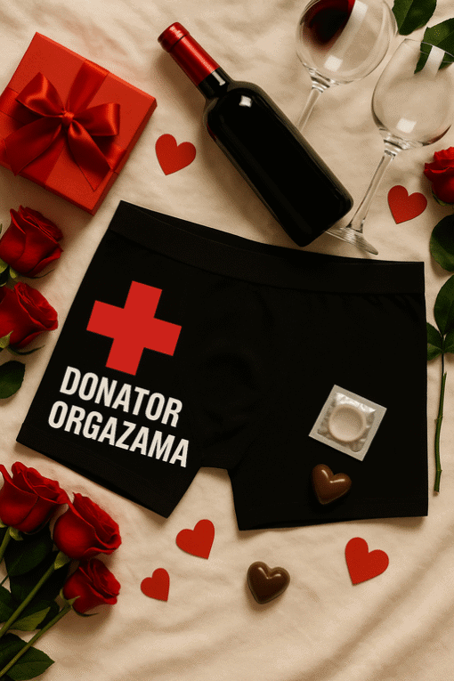 Akcija doniranja za orgazam, cijeće i vino za Valentinovo, važan gest solidarnosti.