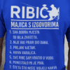 1. majica s iskazom, kvalitetne tkanine, personalizirana, za ribare i hobiste.