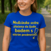 Medicinska sestra majica s humorom, idealna za medicinske profesionalce, kvalitetne tkanine za dugotrajnost.