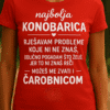 Majica s natpisom najbolja konobarica