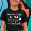 Nakon čase Gina Mateja majica s punim printom za svakodnevno izlaganje.