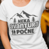 Neprevaziđena majica za avanturiste, outdoor, planinarenje, prirodu, motivacijski dizajn.
